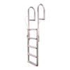 5 step wide lift ladder extended