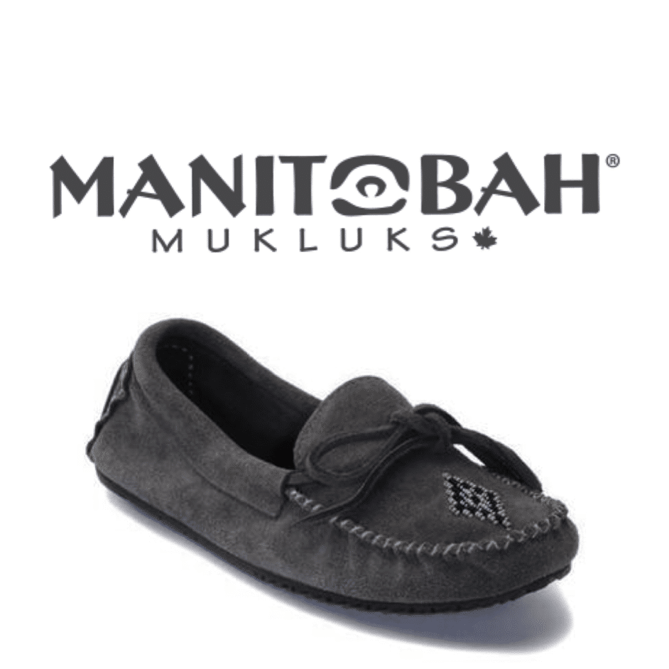 Manitobah Canoe Suede Moccasins Made in Canada